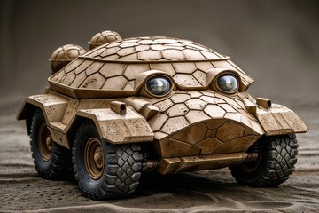 Turtle Shell Tank with Camouflage Armor
