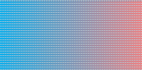 Abstract blue and white fabric with a geometric square grid pattern shows a seamless textured textile design