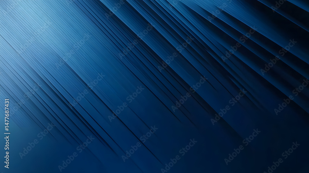 Poster gradient blue background with diagonal lines, creating a sleek and professional design. ideal for us
