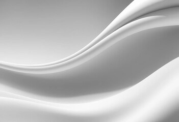 Fluid, grayscale abstract curves creating dynamic light and shadow interplay , pattern, black