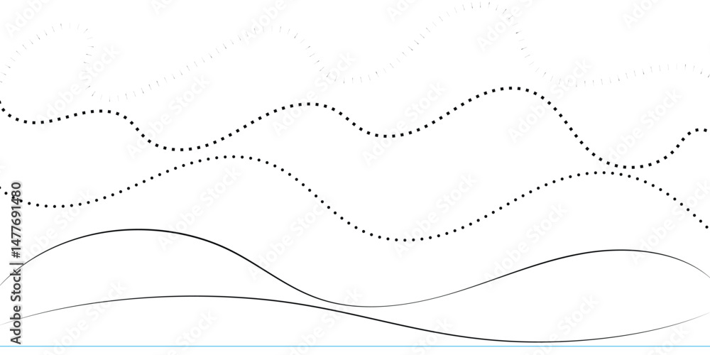 Fototapete abstract wave patterns in black and white this image features multiple layers of black and white wav