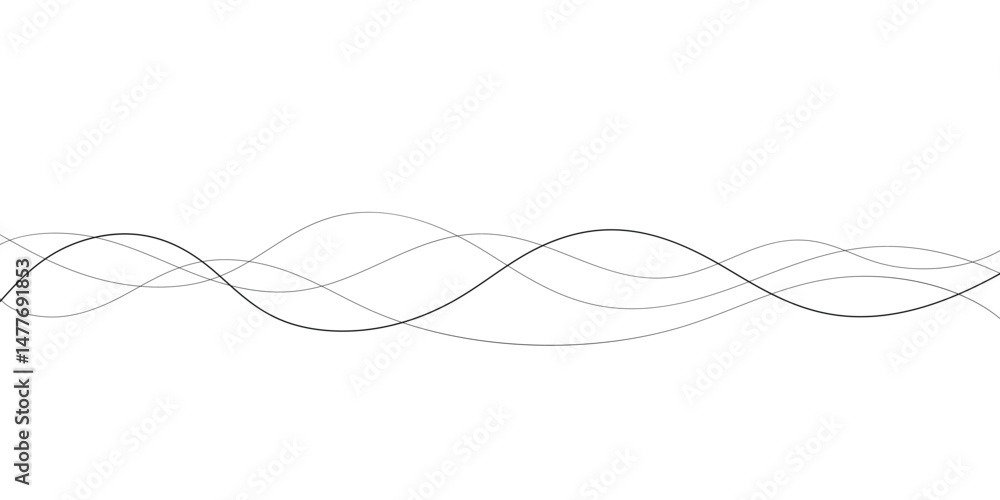 Poster abstract wave lines background design this elegant and dynamic abstract background features a collec