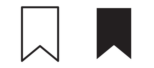 Save post icon in black modern and lines and solid