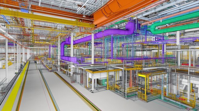 BIM-Driven Building Design: Using digital tools for precise planning and streamlined execution, enhancing construction projects with BIM technology.