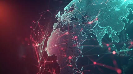 Building an interconnected world with advanced network solutions focuses on global connectivity through cutting-edge technology.