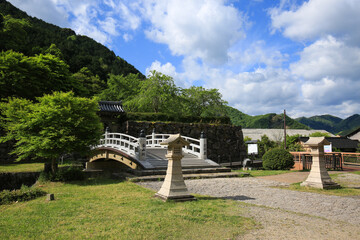 兵庫県勝岡市　出石城　登城橋