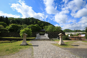 兵庫県勝岡市　出石城　登城橋