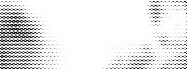 Hexagon fade background Pattern. Halftone Fade Vector Texture Gradient Background. Honeycomb Abstract Pixel Geometric Modern Overlay Design