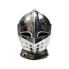 Mini knight's helmet, ultra realistic uhd photo, on transparent background
