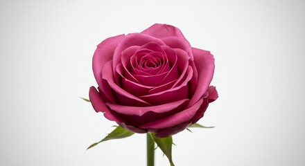 Fototapeta premium Purple rose closeup