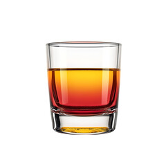 Tequila Sunrise drink only glass png