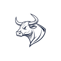 Fototapeta premium head of bull