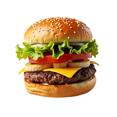 Juicy Burger Delicious, mouthwatering burger photography - perfect for your menu or website.