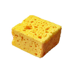 Mini sponge, ultra realistic uhd photo, on transparent background