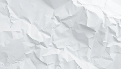 Obraz premium Delicate textured white paper creating intricate patterns of folds and creases, ideal for backgrounds
