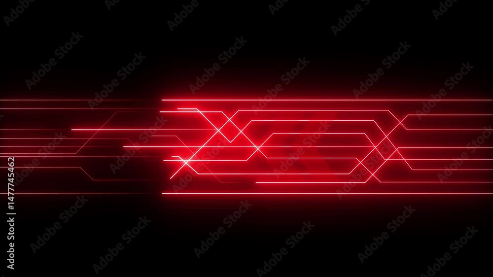 Poster digital circuit network technology internet data space background. digital data moving on circuit bo