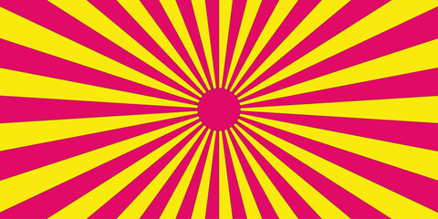 Abstract colorful  sun rays sunburst backdrop background.Sunburst background vector illustration pattern beam rays. Sun beam vector banner design and comic burst gradient concept.