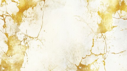Fototapeta premium Abstract golden line on white background. Luxury wallpaper with gold shade, grey and white watercolor. Elegant marble pattern design for banner, covers, wall art, home decor and invitation. illustrat