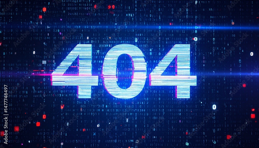 Poster error 404 page not found