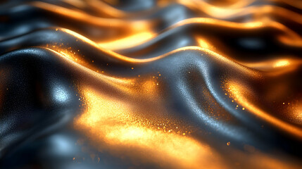 Abstract Flowing Textures with Glimmers of Light and Color