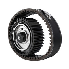 Model timing belt, ultra realistic uhd photo, on transparent background