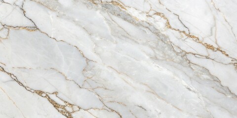 White marble floor texture with subtle gray and gold veining, elegant natural stone pattern for luxury flooring or architectural background