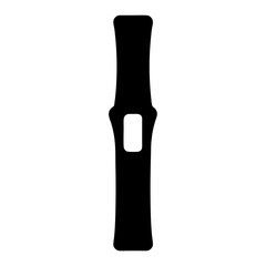 fitness trackervector silhouette icon - perfect for electronics-themed crafts, decals, or SVG projects.