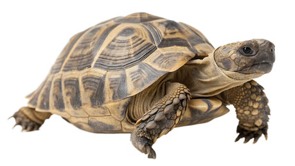 Fototapeta premium Tortoise Isolated on White Background