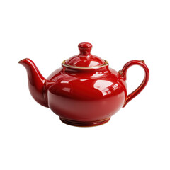 Tiny teapot, ultra realistic uhd photo, on transparent background