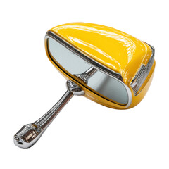 Toy side mirror, ultra realistic uhd photo, on transparent background