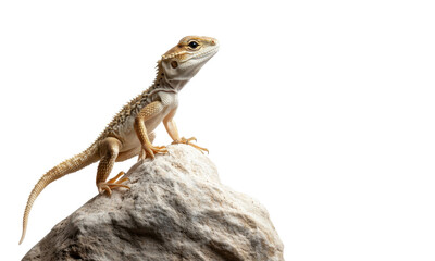 Fototapeta premium Lizard on Rock