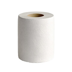 Toy toilet paper roll, ultra realistic uhd photo, on transparent background