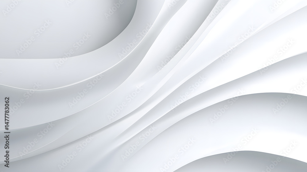Poster abstract waves: a captivating abstract design featuring flowing, elegant waves, creating a sense of 