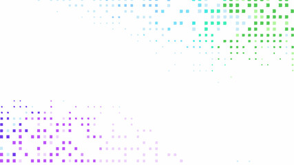 abstract background with vibrant dots