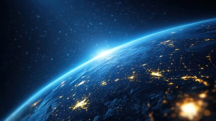 Fototapeta premium Optimize data transfer using Content Delivery Networks - CDNs boost performance via global distributed servers reducing latency.