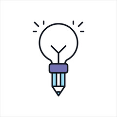 Designing Idea Vector icon