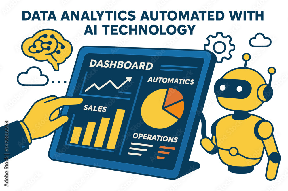 Poster ai technology automates data analytics, encompassing big data, business analytics, and automation, a