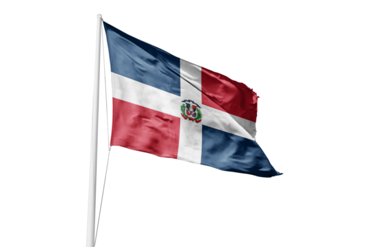 Flag of Dominican Republic - Powered by Adobe