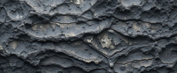 Fototapeta premium Volcanic Ash and Rock Texture A Raw, Natural Background Image