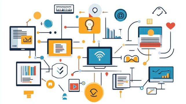 Semantic Web and linked data: Machine-readable connections enhance data interoperability.