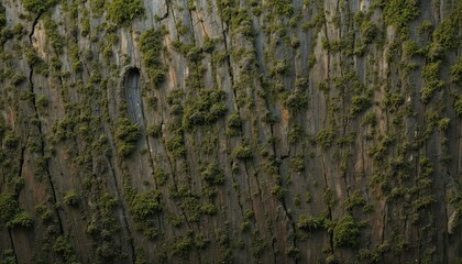 Textured Mossy Tree Bark Tile Natural Aged Wooden Background