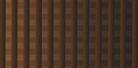 Abstract brown wooden wall with old texture and pattern creates a vintage backdrop