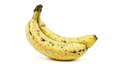 A banana bunch isolated on white background