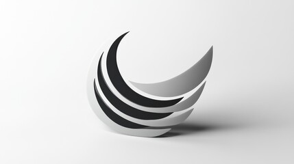 Obraz premium Abstract, minimalist logo design
