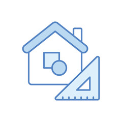 Home Design Vector icon