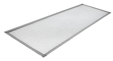 mosquito screen for window isolated on white