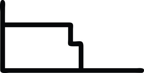 Fototapeta premium 3d business concept illustration featuring a tablet computer with a cursor arrow on its blank screen, representing modern technology for web design