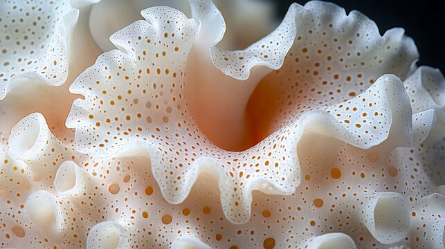 Close-up of a unique sea slug