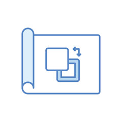 Stroke Tool Vector icon