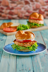 Shrimp Burger